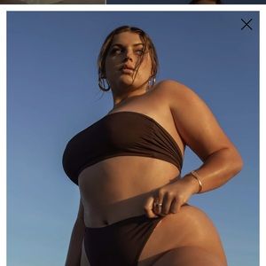 437 Swim Leo top and Aubrey ll bottoms Espresso